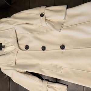 Size M, Off-white Alfani Winter Coat